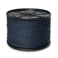 Канат джутовый ДТ тросовой свивки d.   8 мм синий на кат. 200 мм (150 м)