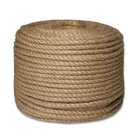 Канат джутовый ДТ тросовой свивки d.   5 мм