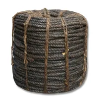 Канат пеньковый ПТпр пропитанный (смоляной) тросовой свивки d. 48 мм