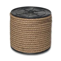 Канат джутовый ДТ тросовой свивки d. 20 мм на кат. 300 мм