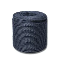 Канат джутовый ДТ тросовой свивки d. 10 мм синий